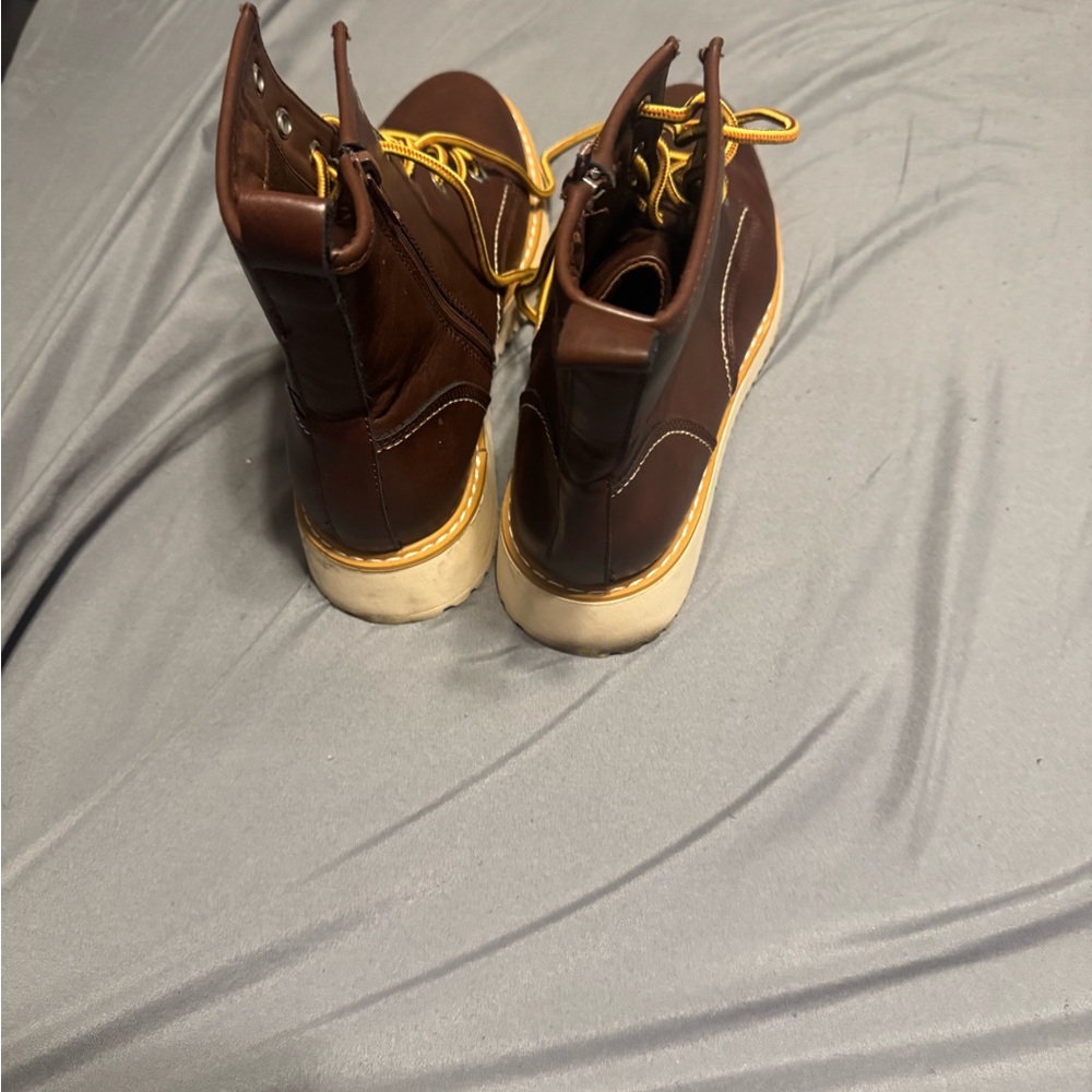 Madden Girl Brown Heeled Boots